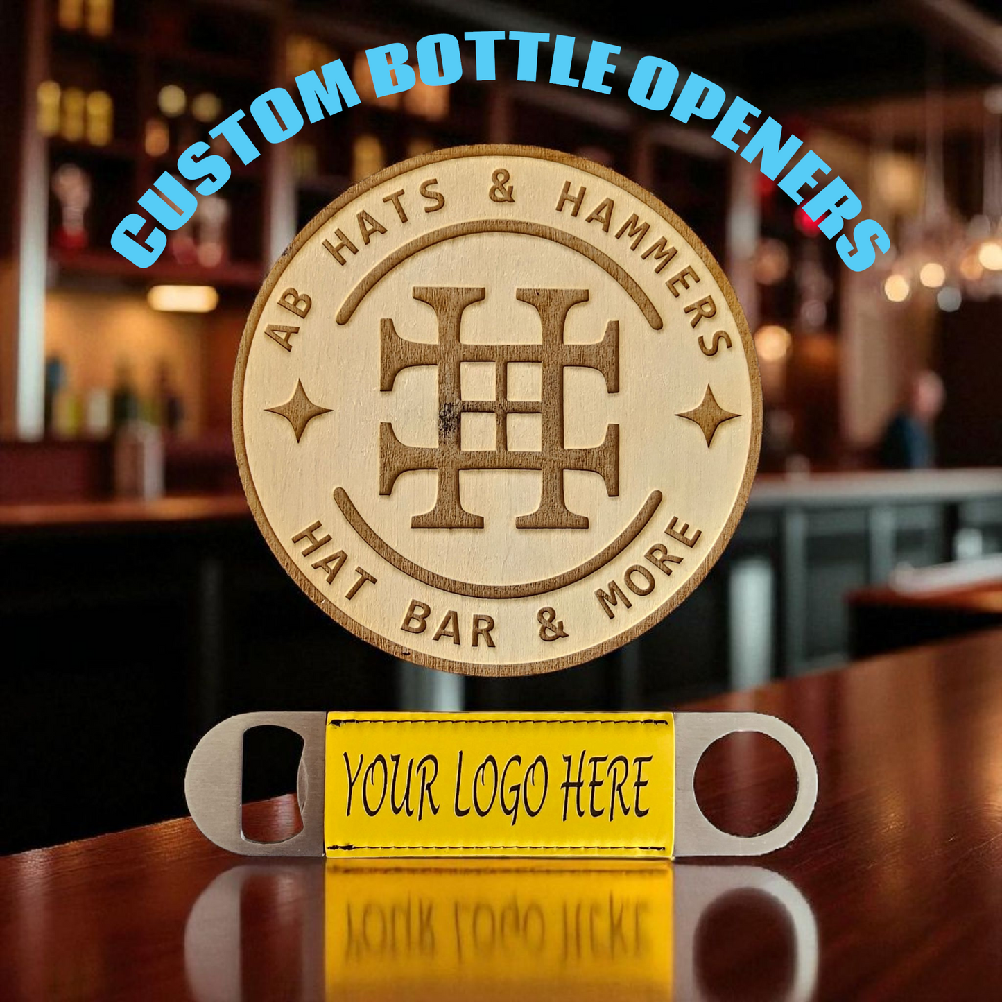 Customizable bottle openers