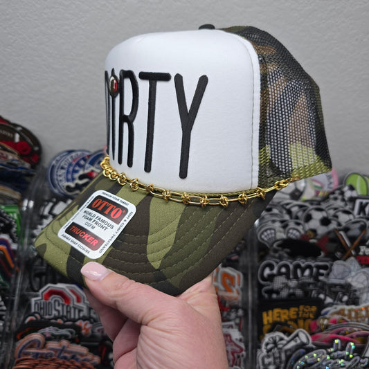 Even your hats can be dirty