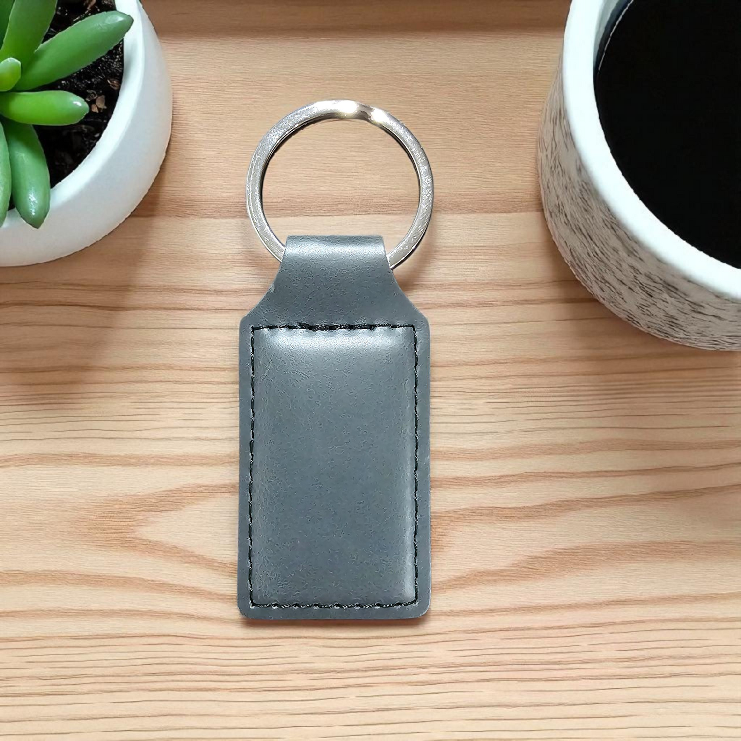 Leatherette Keychains