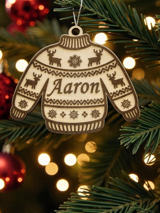 Custom Wooden Ornaments