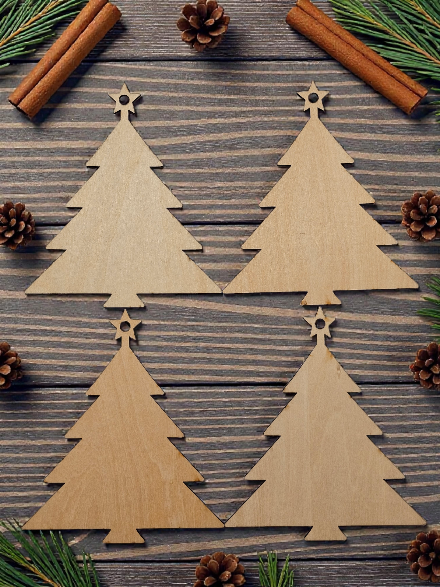 Customizable and Paintable Christmas Ornaments