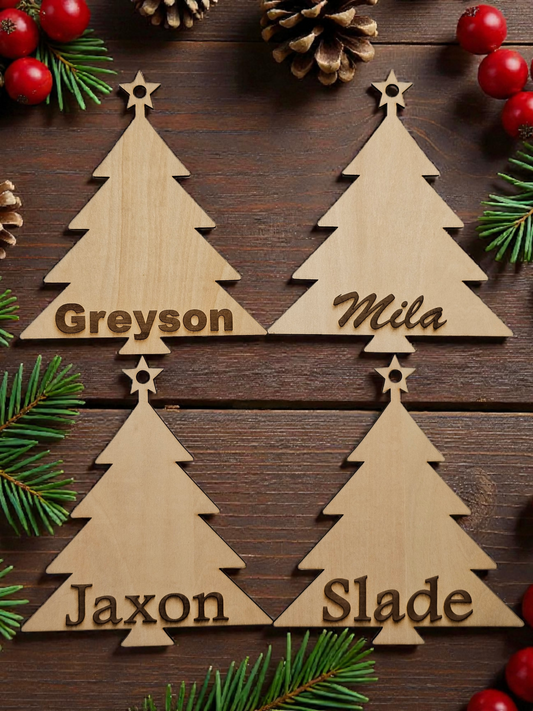 Customizable and Paintable Christmas Ornaments